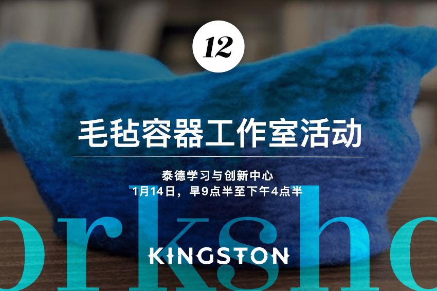 12. 毛毡容器工作室活动