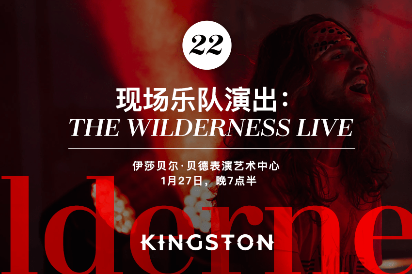 22. 现场乐队演出：The Wilderness Live