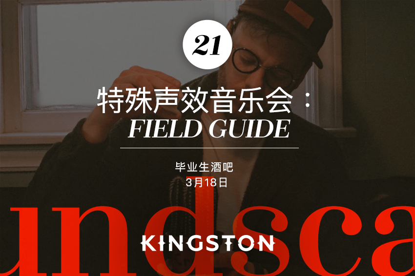 21. 特殊声效音乐会：Field Guide