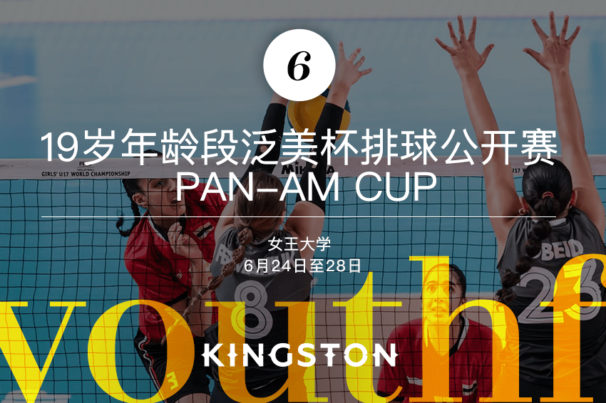 6. 19岁年龄段泛美杯排球公开赛 Pan-Am Cup